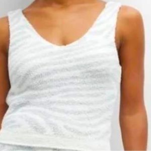 UGG Dulcie Lounge Tank Metal Grey Zebra‎ Size  Large